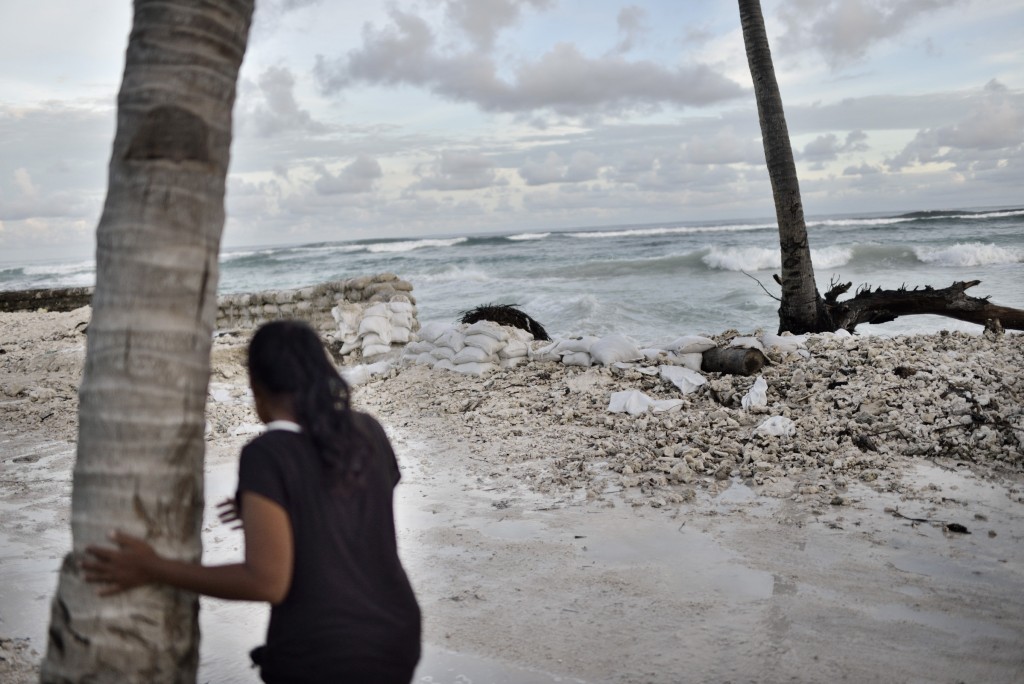 Climate change / sea-level rise in Kiribati